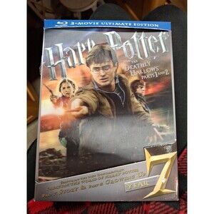 HARRY POTTER AND THE DEATHLY HALLOWS PARTS 1 and 2 BLU-RAY‎ TARGET EXCLUSIVE